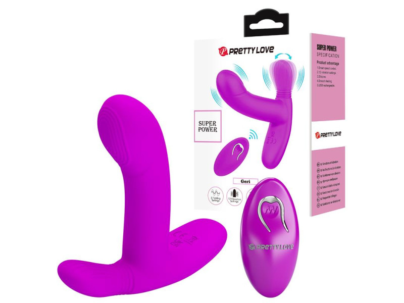 Geri Estimulador con Vibracion y Licking con Control Remoto Geri Estimulador con Vibracion y Licking con Control Remoto
