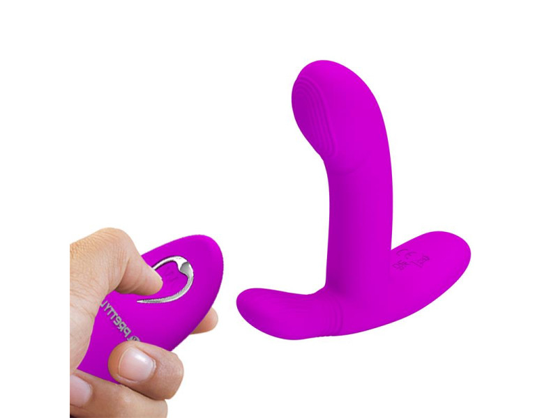 Geri Estimulador con Vibracion y Licking con Control Remoto