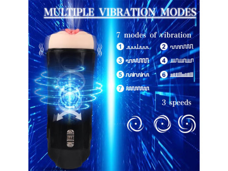 Truda Masturbador Automatico Vibracion y Succion Vagina Truda Masturbador Automatico Vibracion y Succion Vagina