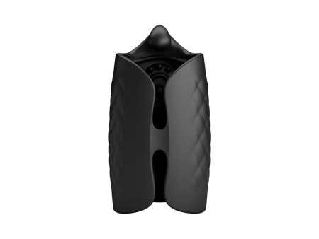 Black Glans Trainer Masturbador Manual con Vibracion