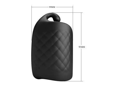 Black Glans Trainer Masturbador Manual con Vibracion