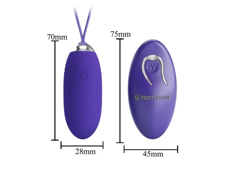 Jenny Youth Huevo Vibrador con Control Remoto