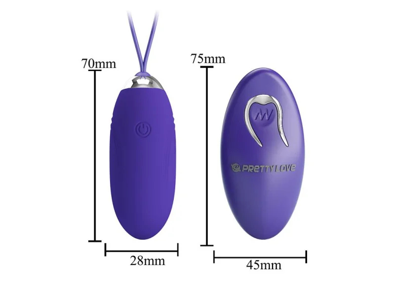 Jenny Youth Huevo Vibrador con Control Remoto