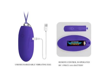 Jenny Youth Huevo Vibrador con Control Remoto
