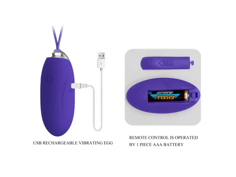 Jenny Youth Huevo Vibrador con Control Remoto