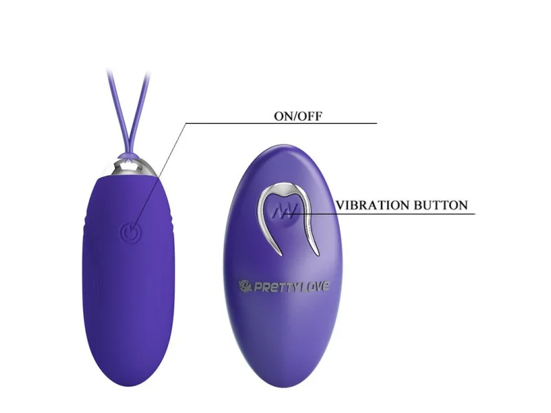 Jenny Youth Huevo Vibrador con Control Remoto