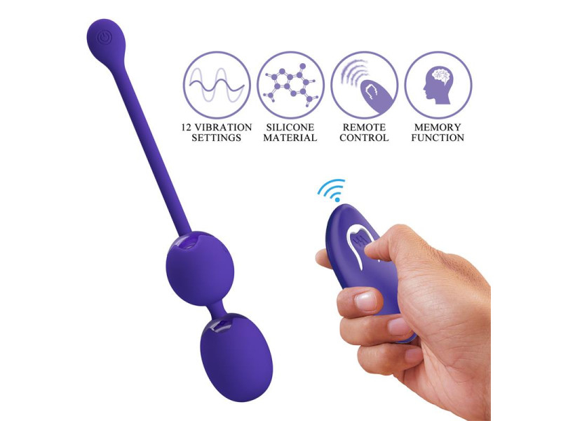 Willie Youth Bolas Kegel con Vibracion y Control Remoto