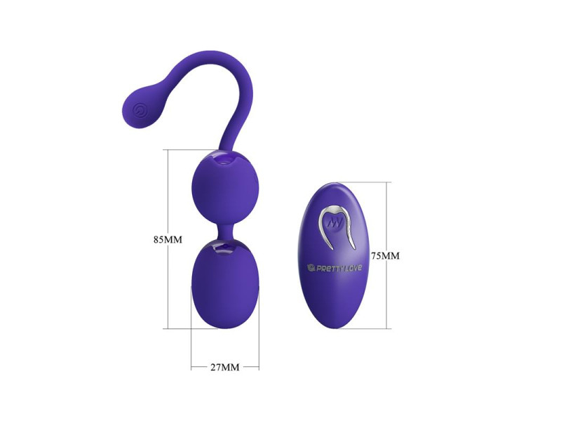 Willie Youth Bolas Kegel con Vibracion y Control Remoto