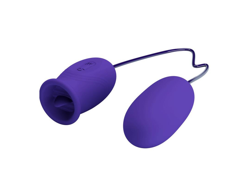 Daisy Youth Huevo Vibrador y Lengua Estimuladora