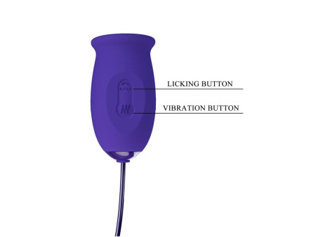 Daisy Youth Huevo Vibrador y Lengua Estimuladora