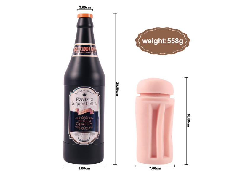 Masturbador Masculino Vagina Sonya Botella Cerveza