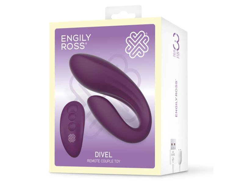 Divel Juguete para Parejas con Control Remoto