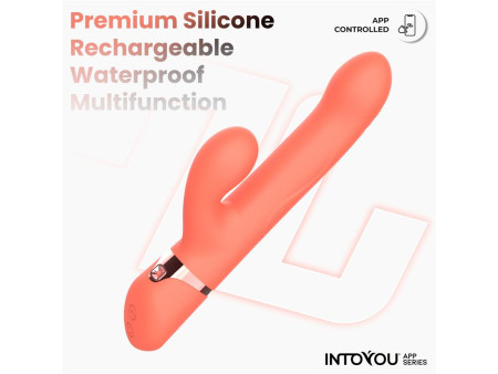 Mindy Vibrador con Anillo de Bolas Up and Down Finger y Pulsacion con APP