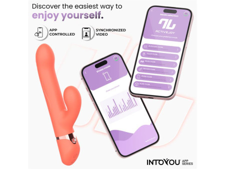 Mindy Vibrador con Anillo de Bolas Up and Down Finger y Pulsacion con APP