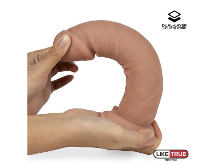 Dildo Realista Silicona Liquida Dual Layer 85