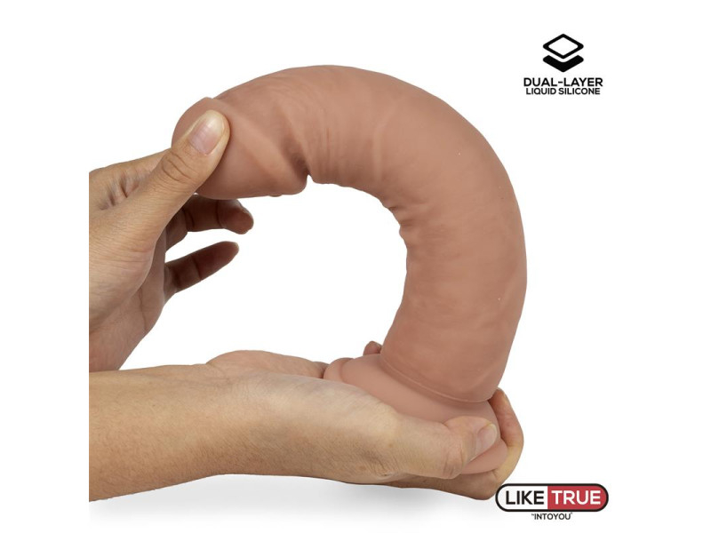 Dildo Realista Silicona Liquida Dual Layer 85