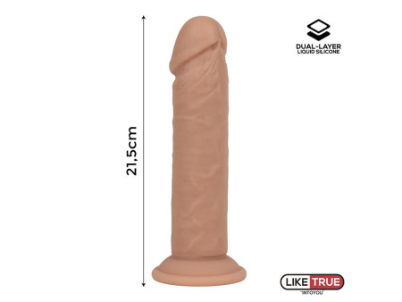 Dildo Realista Silicona Liquida Dual Layer 85