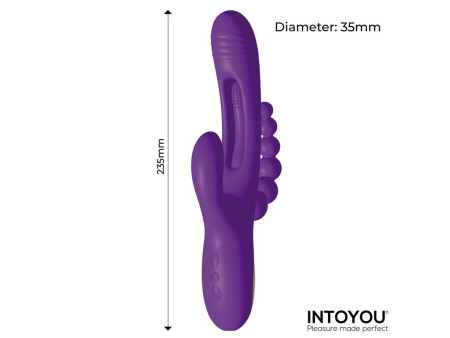 Triya Vibrador con Lengua Flipping y Cadena Anal Triya Vibrador con Lengua Flipping y Cadena Anal