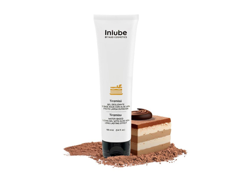 Inlube Lubricante Base Agua Tiramisu 100ml