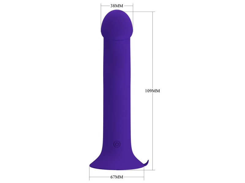 Murray Youth Dildo con Vibracion y Pulsacion