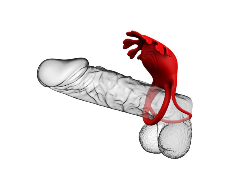 Ruben Anillo para el Pene con Vibracion USB