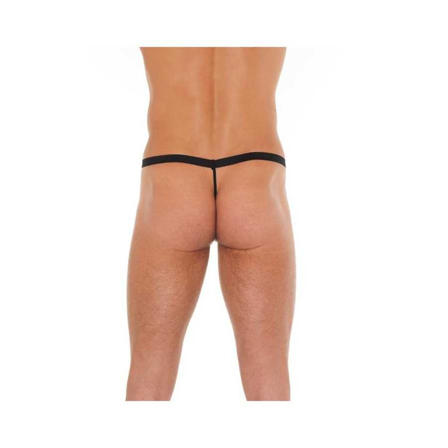 Tanga Rojo y Negro Talla Unica