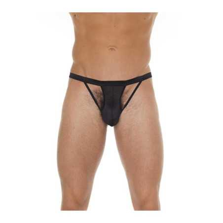 Tanga con Tiras Negro Talla Unica