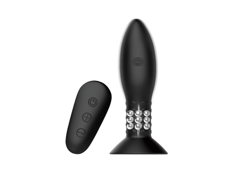 Plug Anal Inflable con Vibracion y Rotacion