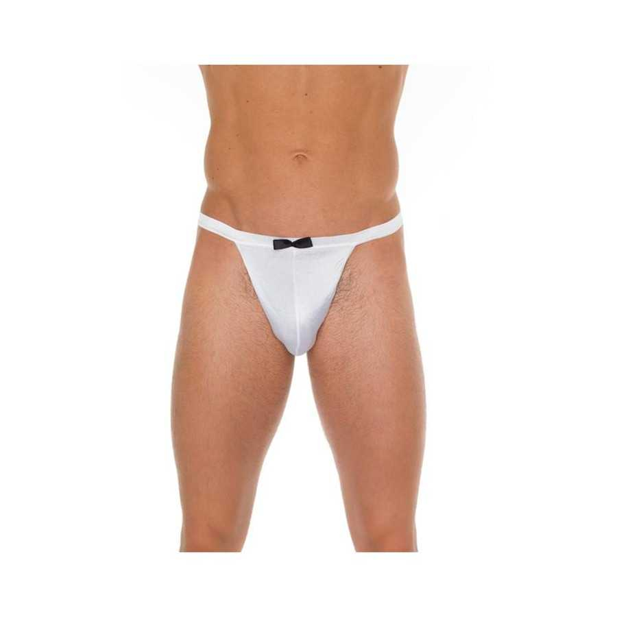 Tanga Blaco y Negro Talla Unica