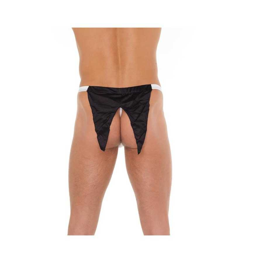 Tanga Blaco y Negro Talla Unica