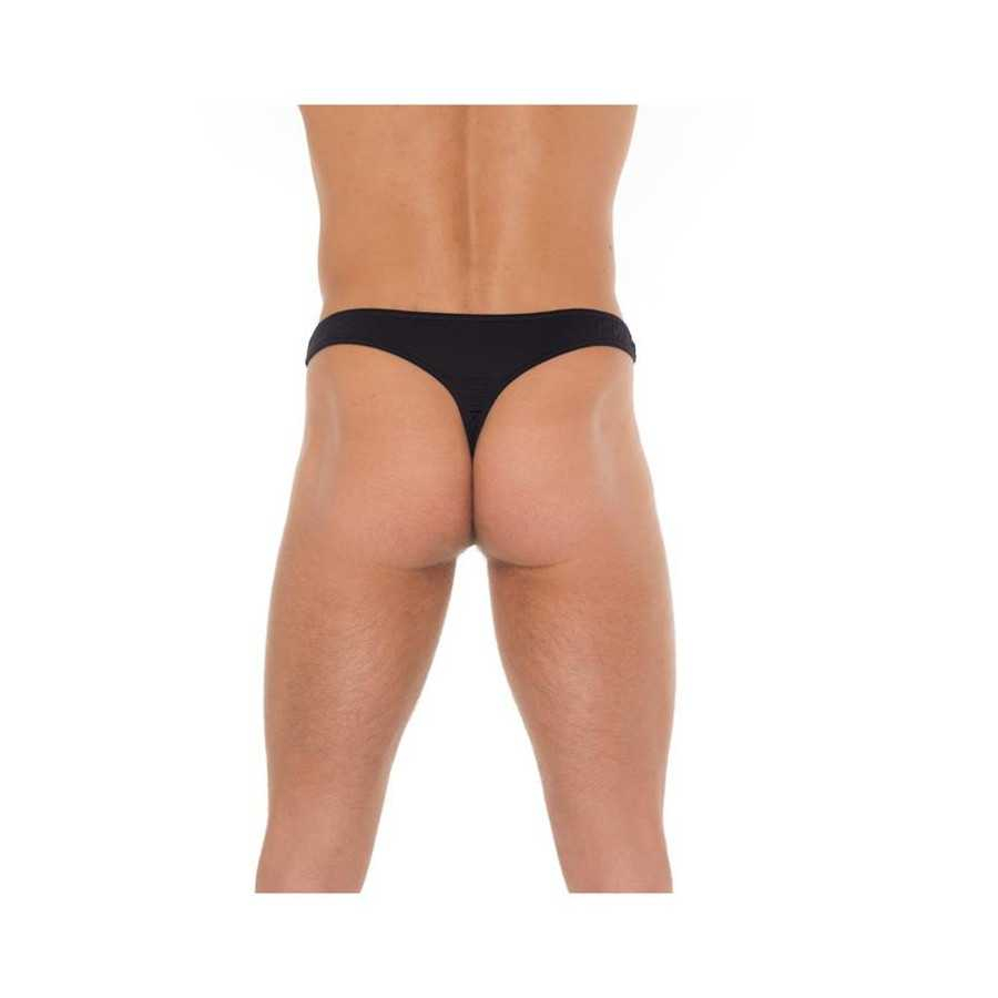 Tanga Rejilla Negro Talla Unica