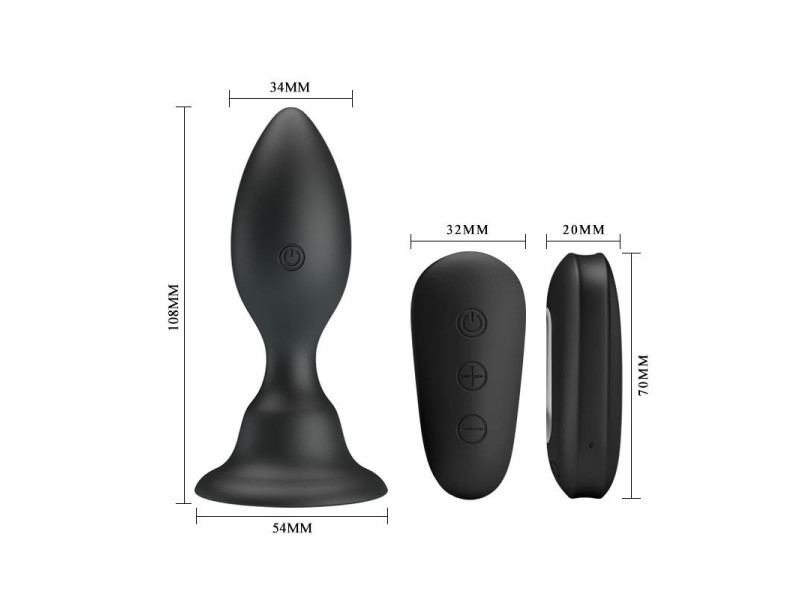 Plug Anal con Vibracion