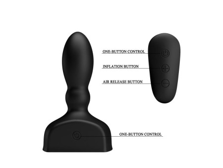 Plug Anal Inflable con Control Remoto Mr Play