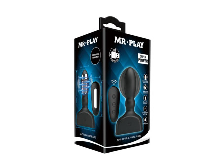 Plug Anal Inflable con Control Remoto Mr Play