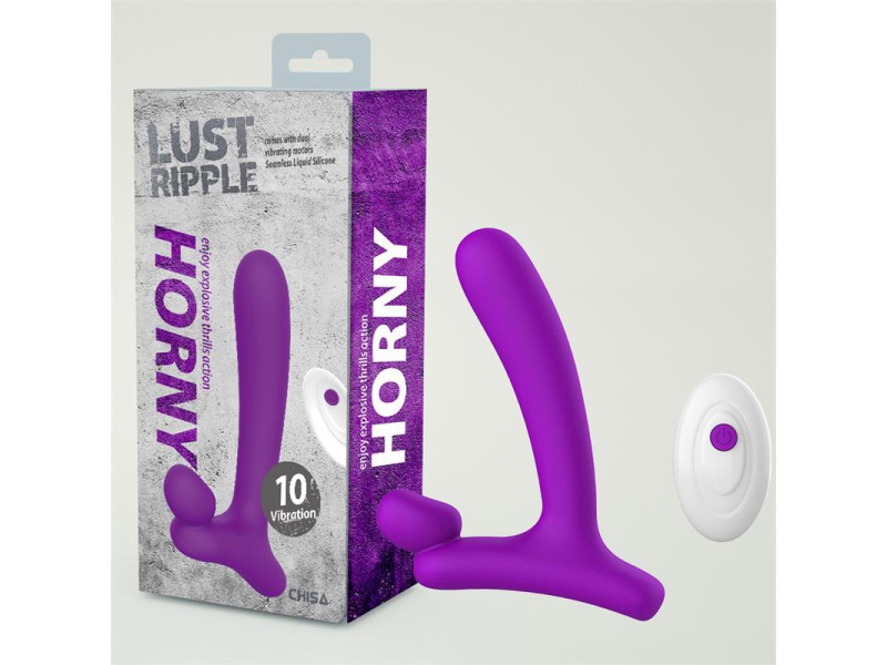 Horny Hunter Plug Anal con Vibracion y Control Remoto Silicona Liquida USB Horny Hunter Plug Anal con Vibracion y Control Remoto Silicona Liquida USB