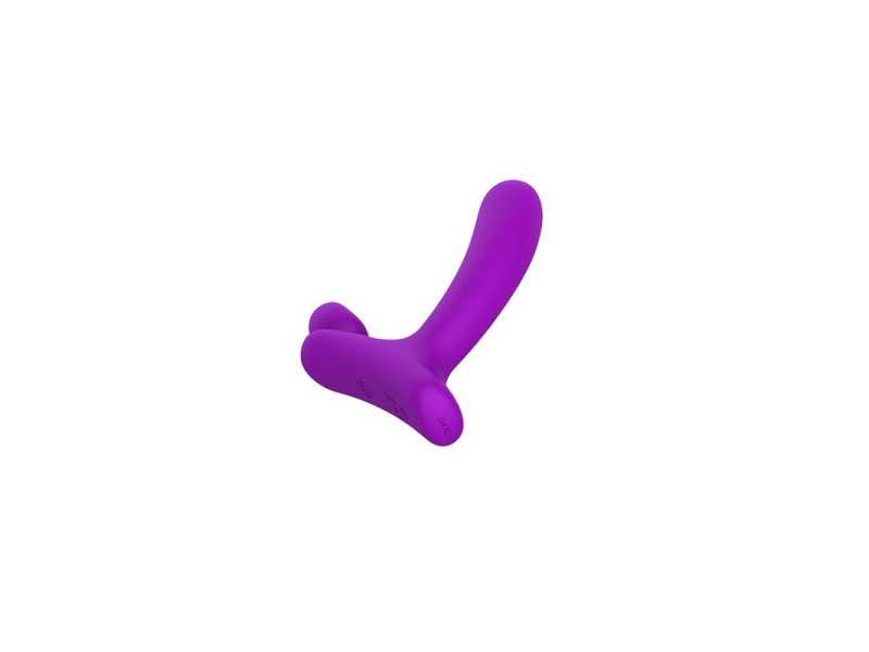 Horny Hunter Plug Anal con Vibracion y Control Remoto Silicona Liquida USB