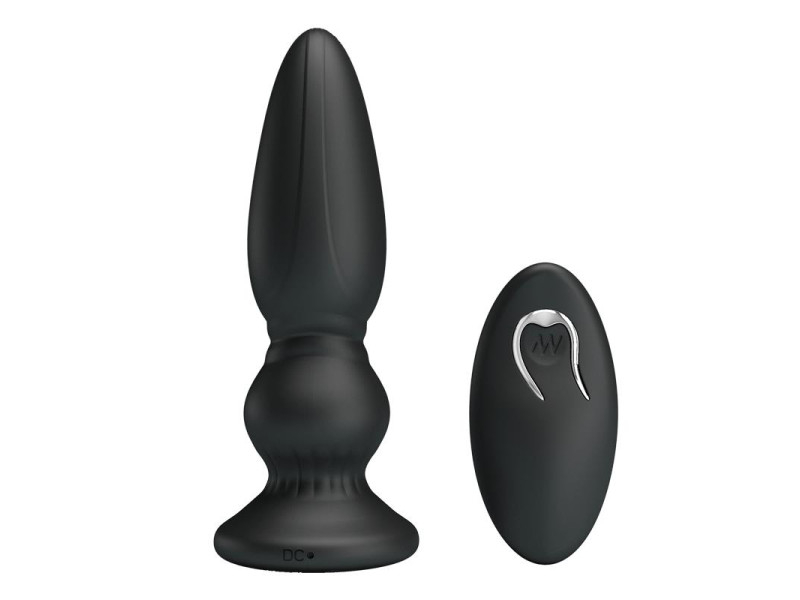 Plug Anal con Vibracion y Control Remoto
