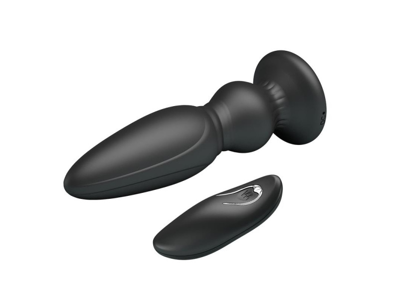 Plug Anal con Vibracion y Control Remoto