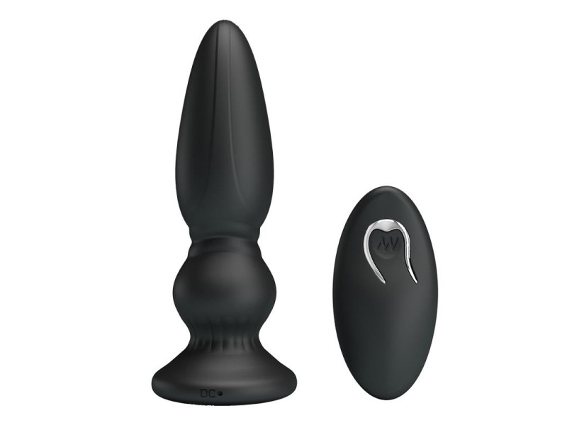 Plug Anal con Vibracion y Control Remoto