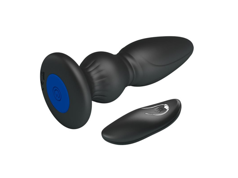 Plug Anal con Vibracion y Control Remoto