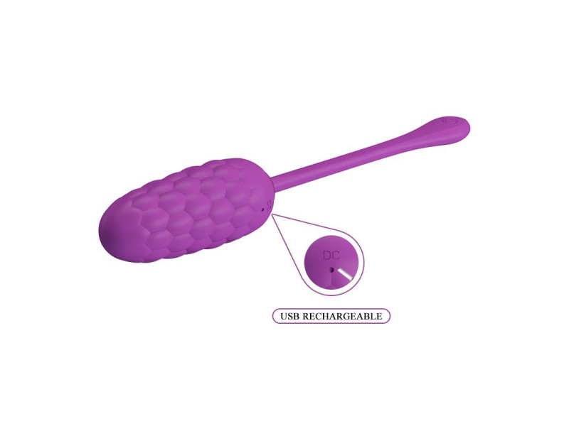 Huevo Vibrador USB Silicona Marina