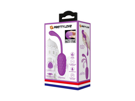 Huevo Vibrador USB Silicona Marina