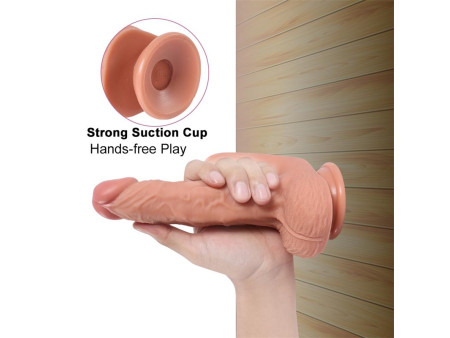 Haydon Dildo con 20 Modos de Vibracion y Estimulador de Clitoris