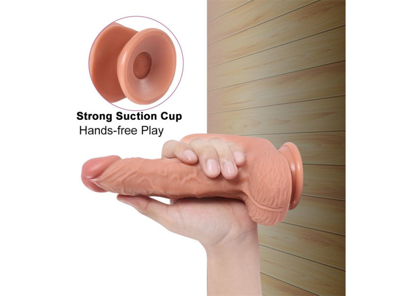 Haydon Dildo con 20 Modos de Vibracion y Estimulador de Clitoris