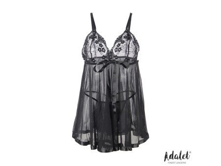 Numa Babydoll y Tanga Talla 44 46 Numa Babydoll y Tanga Talla 44 46
