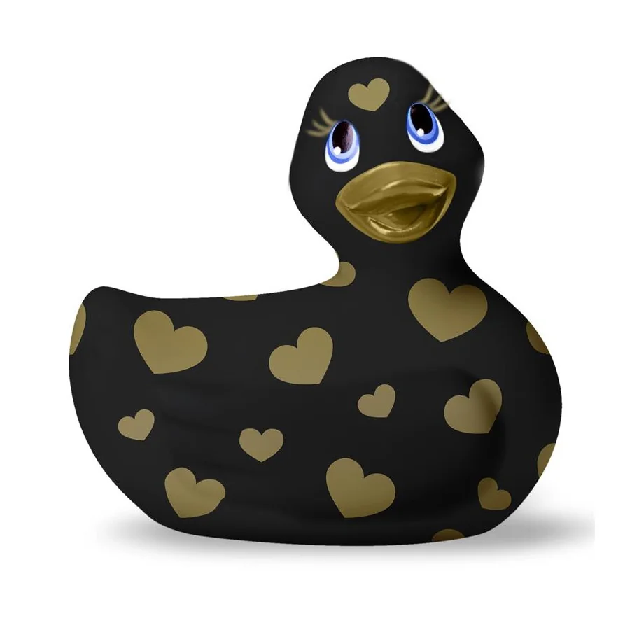 Estimulador I Rub My Duckie 20 Romance Negro y Dorado