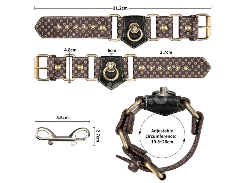 Rebellion Reign Esposas para Munecas