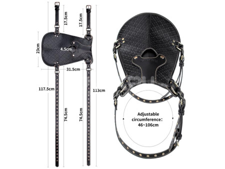 Rebellion Reign Dildo Saddle Silla de Montar