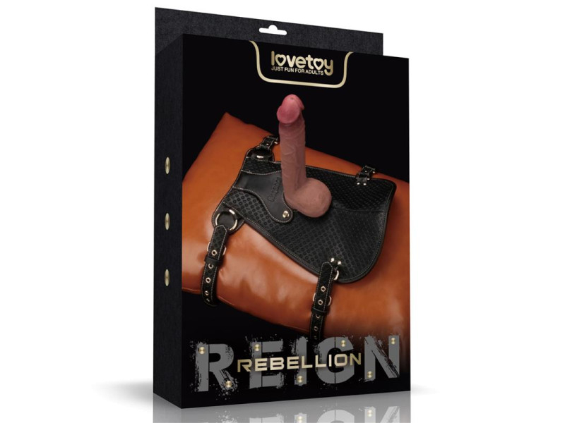 Rebellion Reign Dildo Saddle Silla de Montar