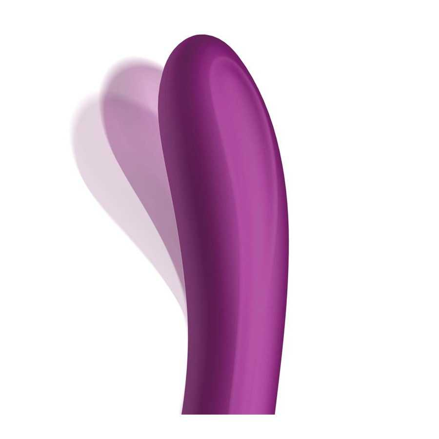 No Two Vibrador Movimiento Finger y Rueda Estimuladora